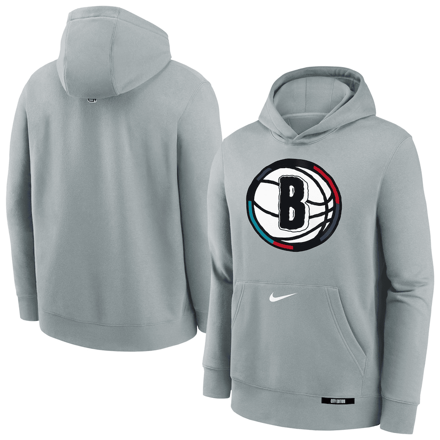 Brooklyn Nets 2024-2025 City Edition Club Pullover Hoodie