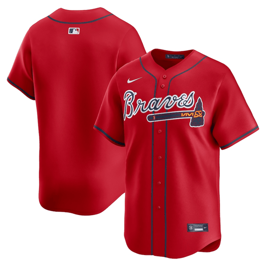 Atlanta Braves 2024-2025 Alternate Limited Red Jersey