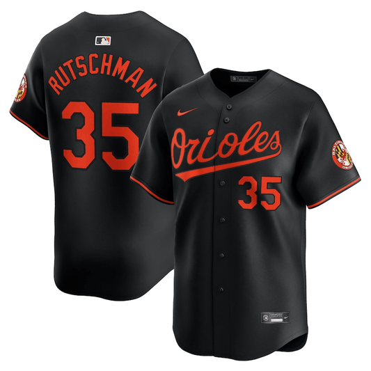 Adley Rutschman Baltimore Orioles 2024-2025 Alternate Limited Black Jersey