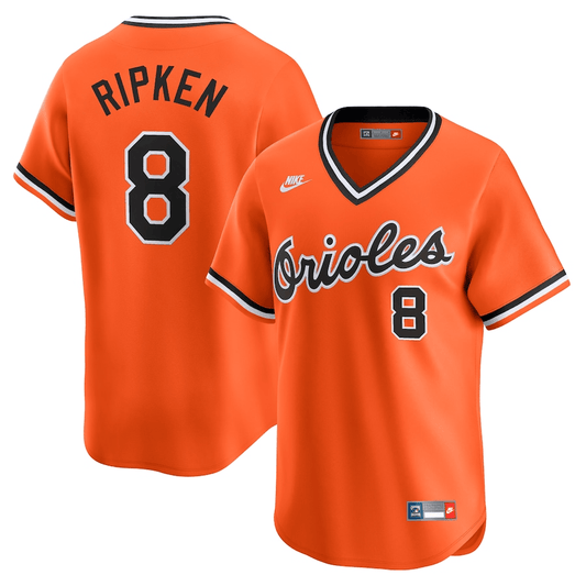 Cal Ripken Jr. Baltimore Orioles 2024-2025 Cooperstown Collection Limited Orange Jersey