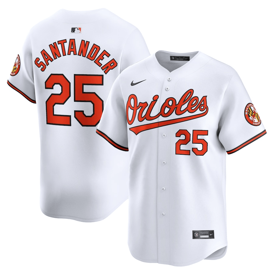 Anthony Santander Baltimore Orioles 2024-2025 Home Limited White Jersey