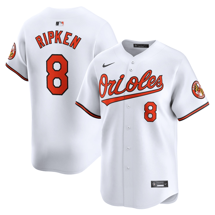Cal Ripken Jr. Baltimore Orioles 2024-2025 Home Limited White Jersey