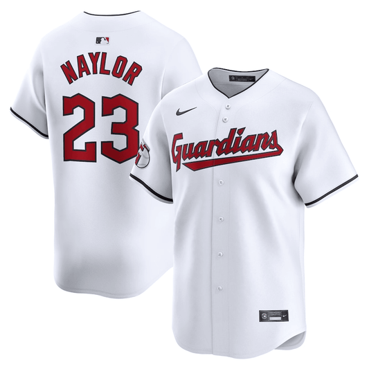 Bo Naylor Cleveland Guardians 2024-2025 Home Limited White Jersey