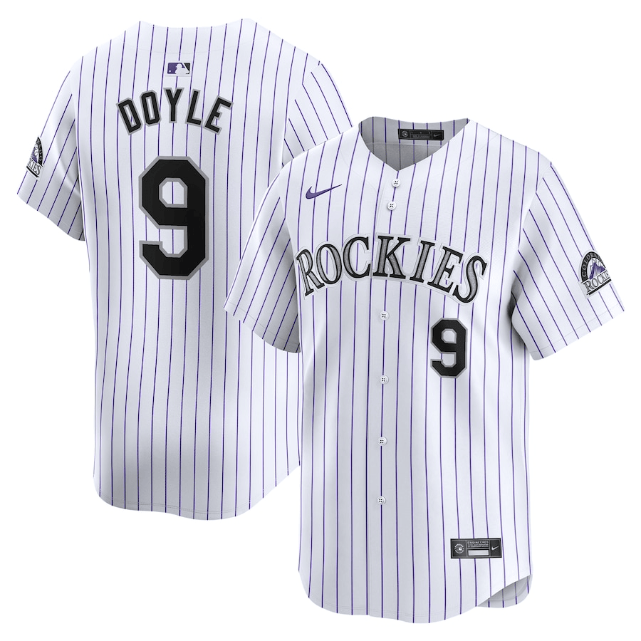 Brenton Doyle Colorado Rockies 2024-2025 Home Limited Player White Jersey