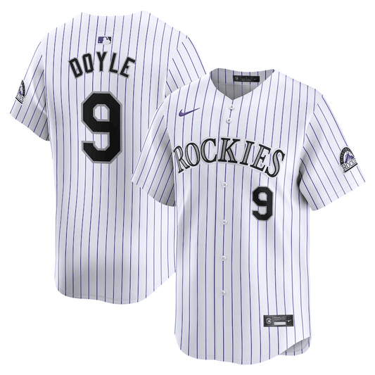 Brenton Doyle Colorado Rockies 2024-2025 Home Limited Player White Jersey