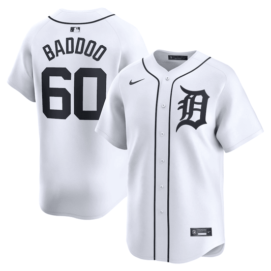 Akil Baddoo Detroit Tigers 2024-2025 Home Limited Player White Jersey