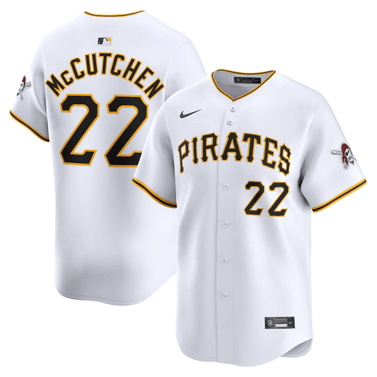 Andrew McCutchen Pittsburgh Pirates 2024-2025 Home Limited Player White Jersey
