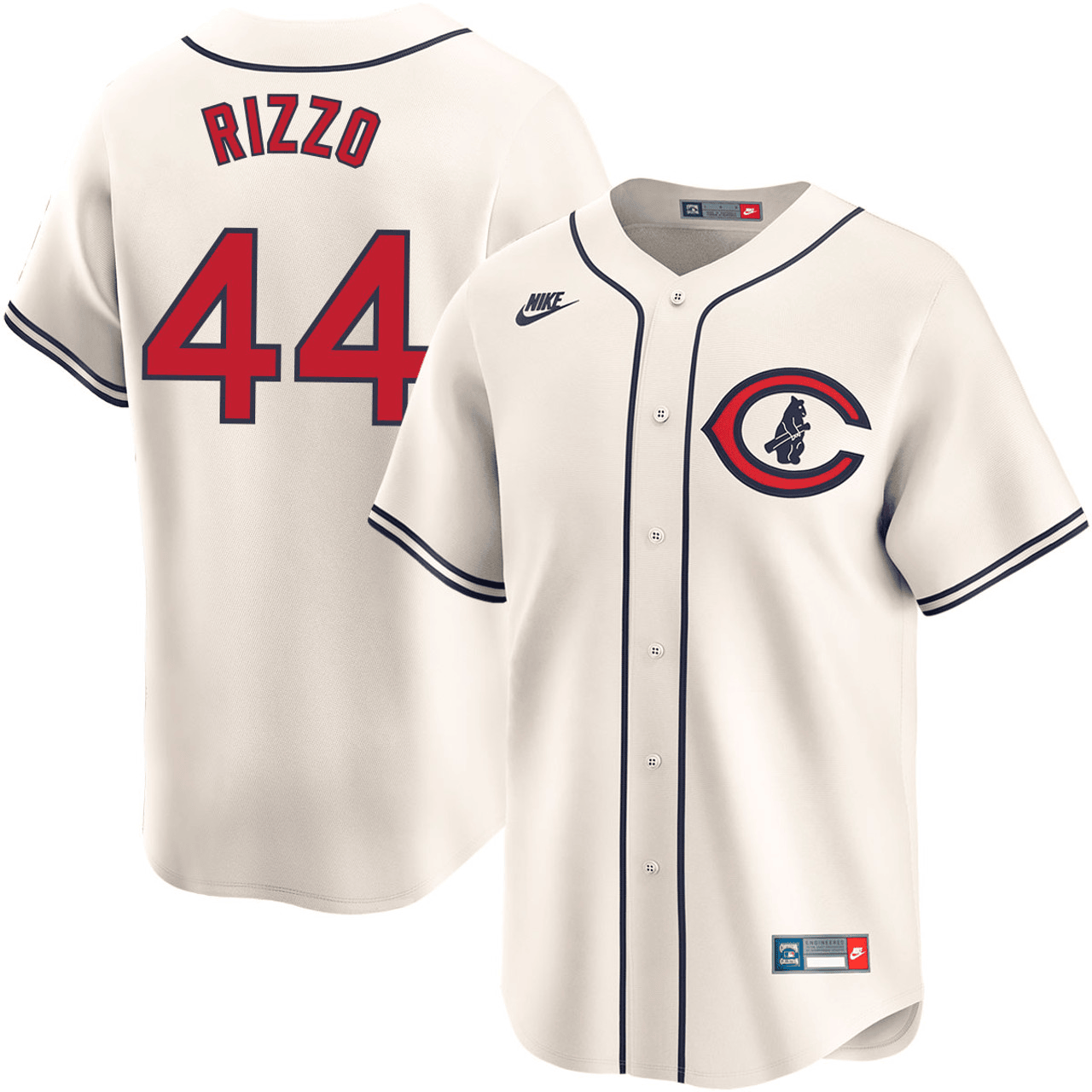 Anthony Rizzo Chicago Cubs 2024-2025 Field of Dreams Limited Cream Jersey