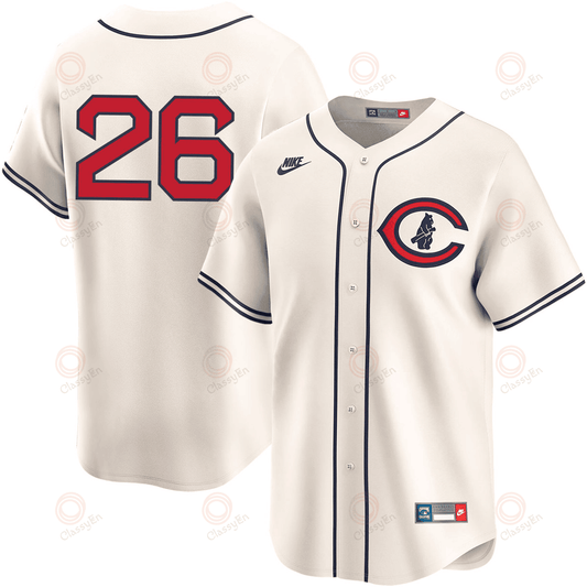 Billy Williams Chicago Cubs 2024-2025 Field of Dreams Limited Cream Jersey