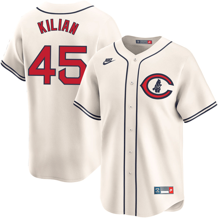 Caleb Kilian Chicago Cubs 2024-2025 Field of Dreams Limited Cream Jersey