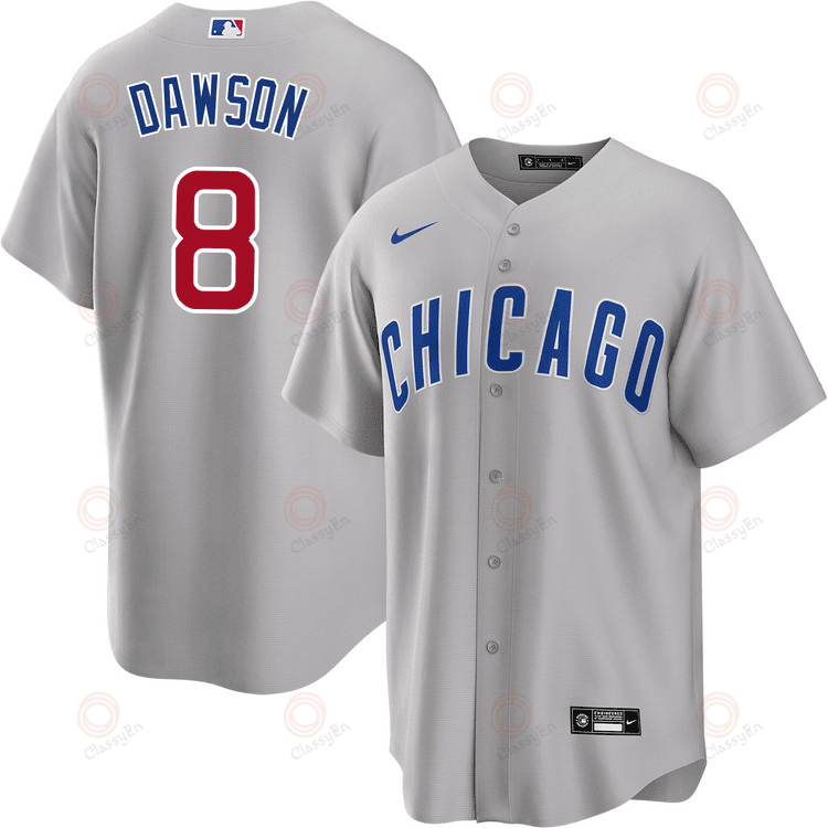 Andre Dawson Chicago Cubs 2024-2025 Road Gray Jersey