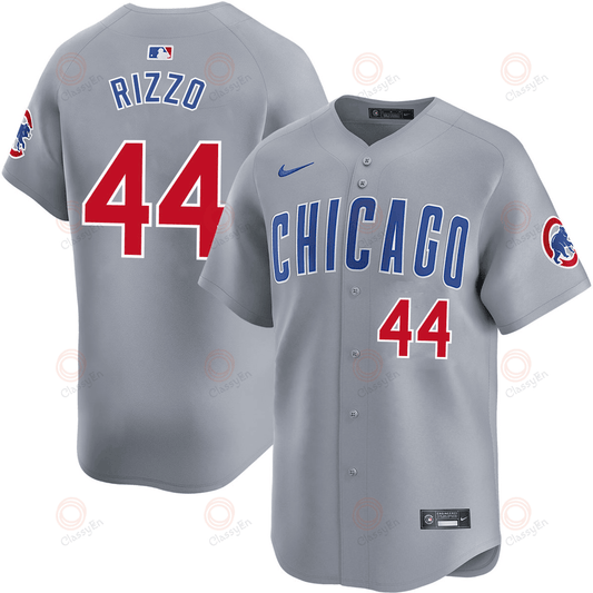 Anthony Rizzo Chicago Cubs 2024-2025 Road Limited Gray Jersey