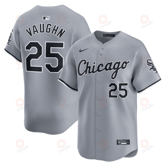 Andrew Vaughn Chicago White Sox 2024-2025 Road Limited Gray Jersey