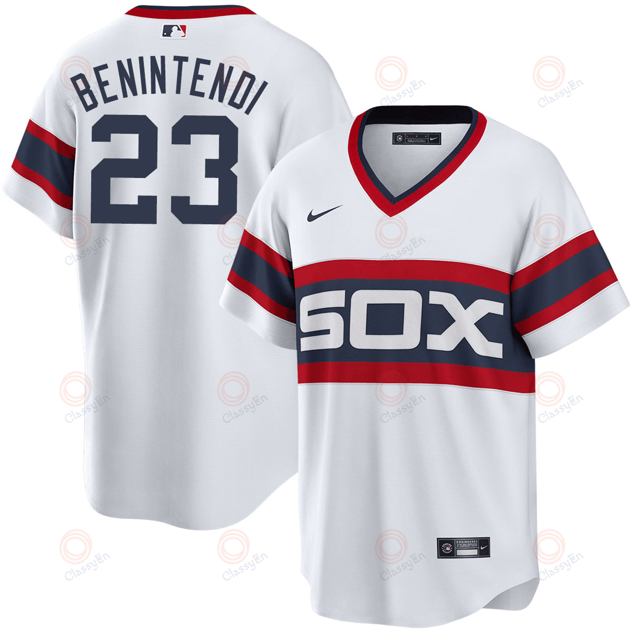 Andrew Benintendi Chicago White Sox 2024-2025 White Alternate White Jersey