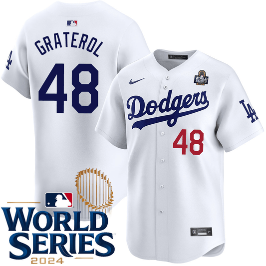Brusdar Graterol Los Angeles Dodgers 2024 Home Limited World Series White Jersey