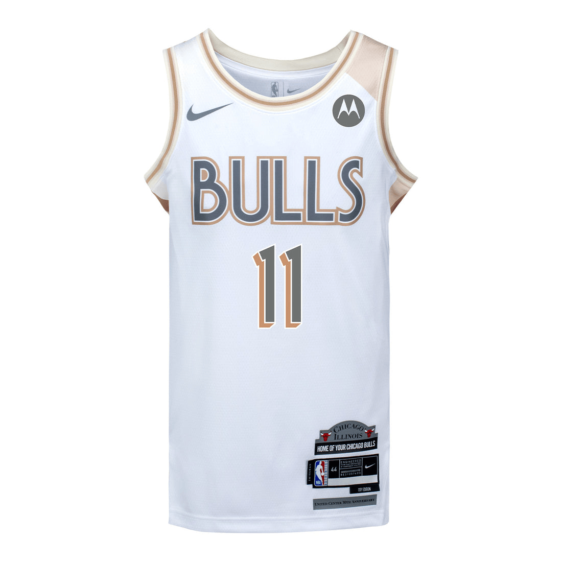 Ayo Dosunmu Chicago Bulls 2024-25 City Edition Swingman White Jersey