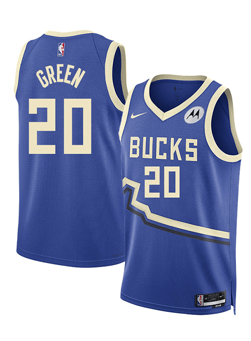 AJ Green Milwaukee Bucks 2024-25 City Edition Swingman Jersey