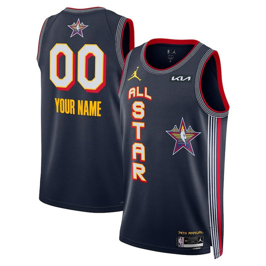 2025 NBA All-Star Game Swingman Pick-A-Player Navy Jersey