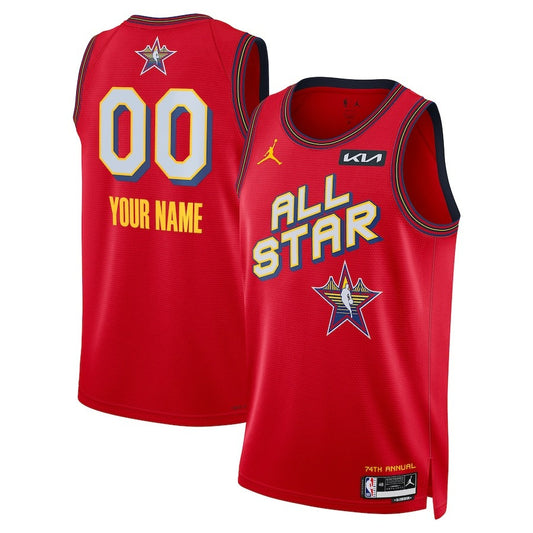 2025 NBA All-Star Game Swingman Pick-A-Player Red Jersey