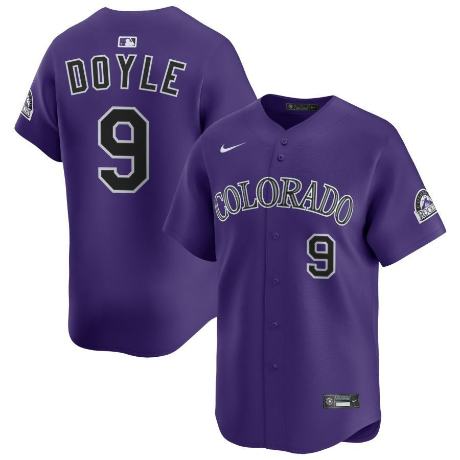 Brenton Doyle Colorado Rockies 2025 Alternate Limited Jersey - Purple