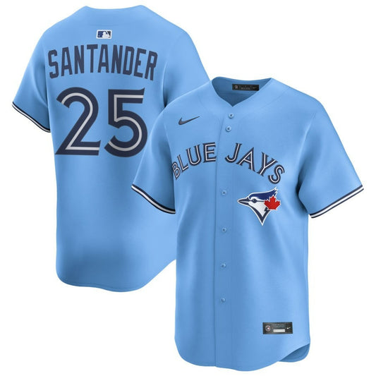 Anthony Santander Toronto Blue Jays 2025 Alternate Limited Jersey - Light Blue