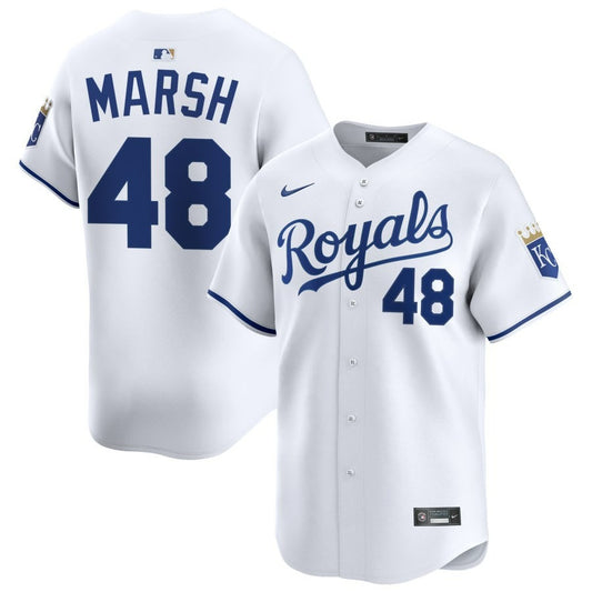 Alec Marsh Kansas City Royals 2025 Home Limited Jersey - White