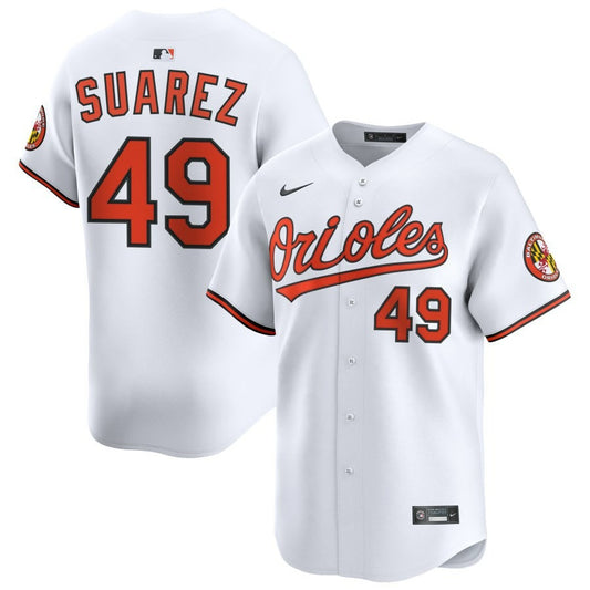 Albert Suarez Baltimore Orioles 2025 Home Limited Jersey - White