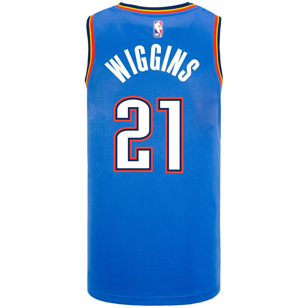 Aaron Wiggins Oklahoma City Thunder 2025 Icon Swingman Jersey - Blue