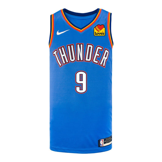 Alex Caruso Oklahoma City Thunder 2025 Icon Swingman Jersey - Blue