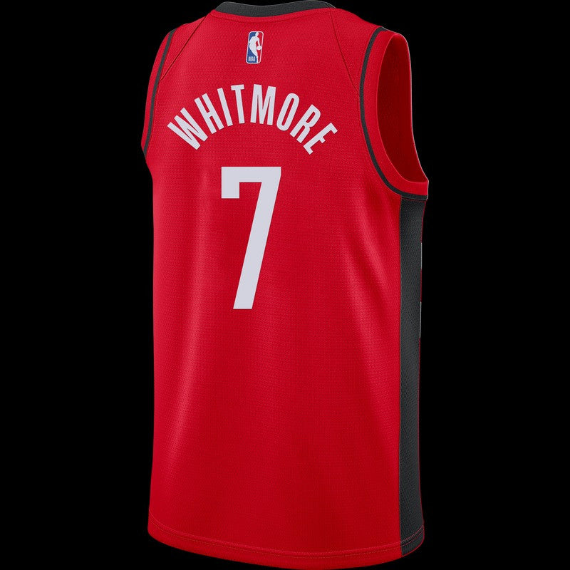 Cam Whitmore Houston Rockets 2025 Icon Edition Swingman Jersey - Red