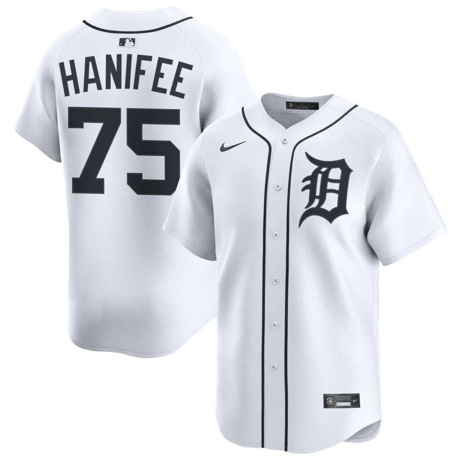 Brenan Hanifee Detroit Tigers 2025 Home Limited Jersey - White