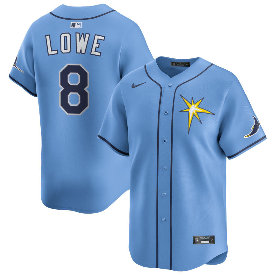 Brandon Lowe Tampa Bay Rays 2025 Alternate Limited Jersey - Light Blue