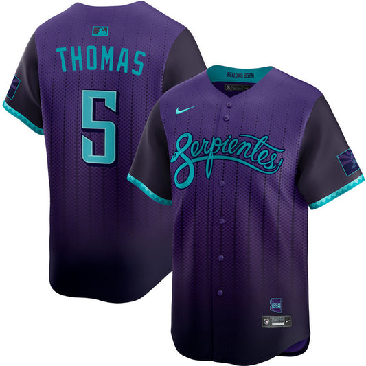 Alek Thomas Arizona Diamondbacks 2025 City Connect Limited Jersey - Purple