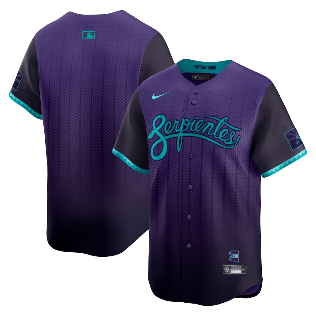 Arizona Diamondbacks 2025 City Connect Limited Jersey - Purple