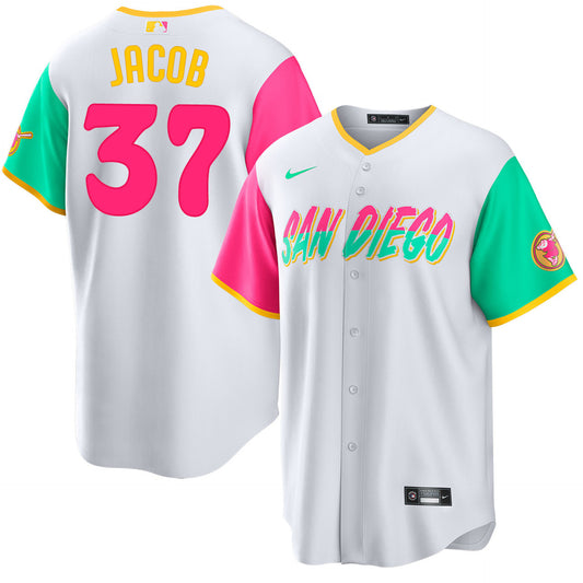 Alek Jacob San Diego Padres 2025 City Connect Limited Jersey - White