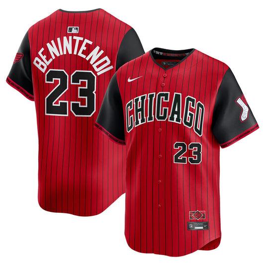 Andrew Benintendi Chicago White Sox 2025 City Connect Limited Jersey - Red/Black