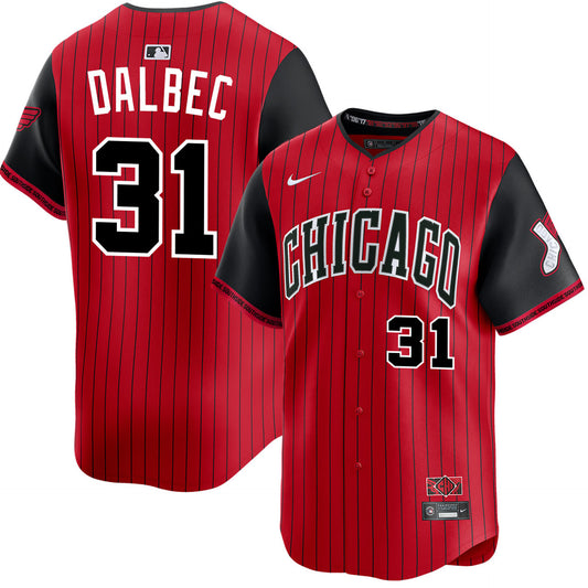 Bobby Dalbec Chicago White Sox 2025 City Connect Limited Jersey - Red/Black
