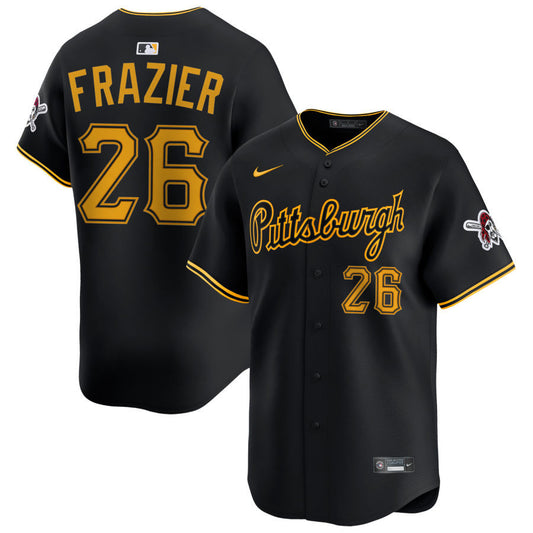 Adam Frazier Pittsburgh Pirates 2025 Alternate Limited Jersey - Black