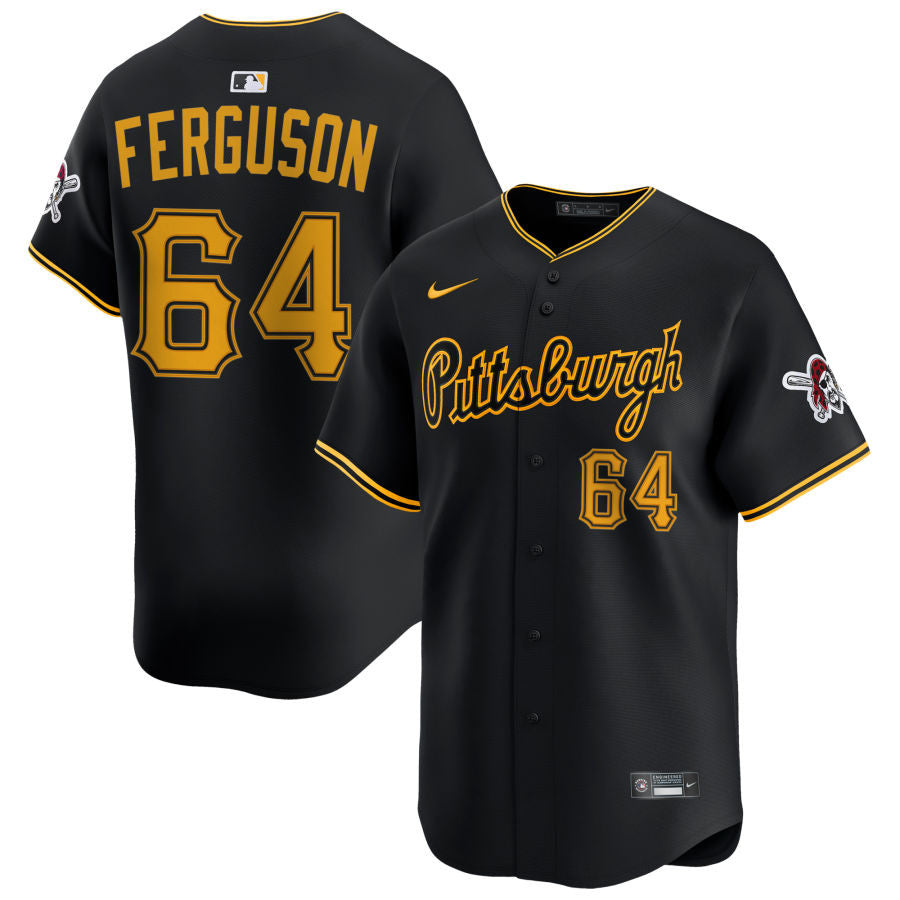 Caleb Ferguson Pittsburgh Pirates 2025 Alternate Limited Jersey - Black