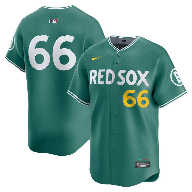 Brayan Bello Boston Red Sox 2025 City Connect Limited Jersey - Green