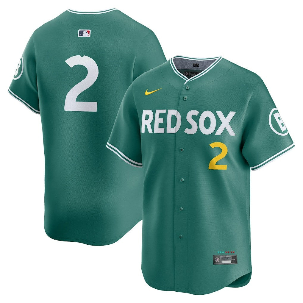 Alex Bregman Boston Red Sox 2025 City Connect Limited Jersey - Green