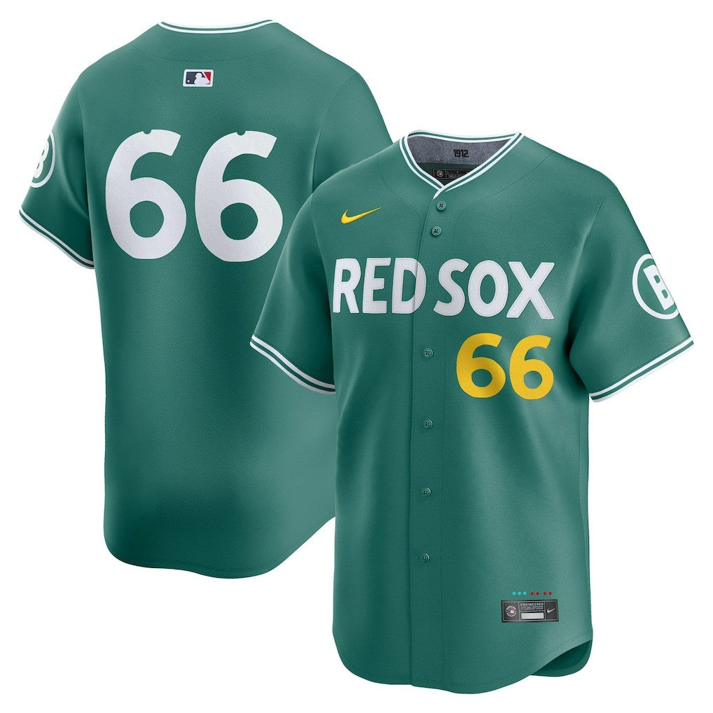 Brayan Bello Boston Red Sox 2025 City Connect Limited Jersey - Green