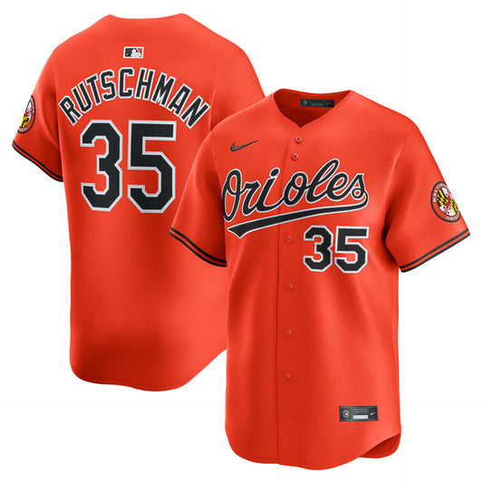 Adley Rutschman Baltimore Orioles 2025 Alternate Limited Jersey - Orange
