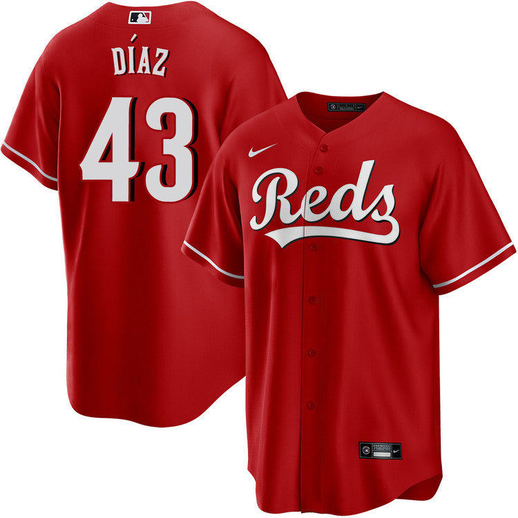 Alexis Diaz Cincinnati Reds 2025 Alternate Jersey - Red