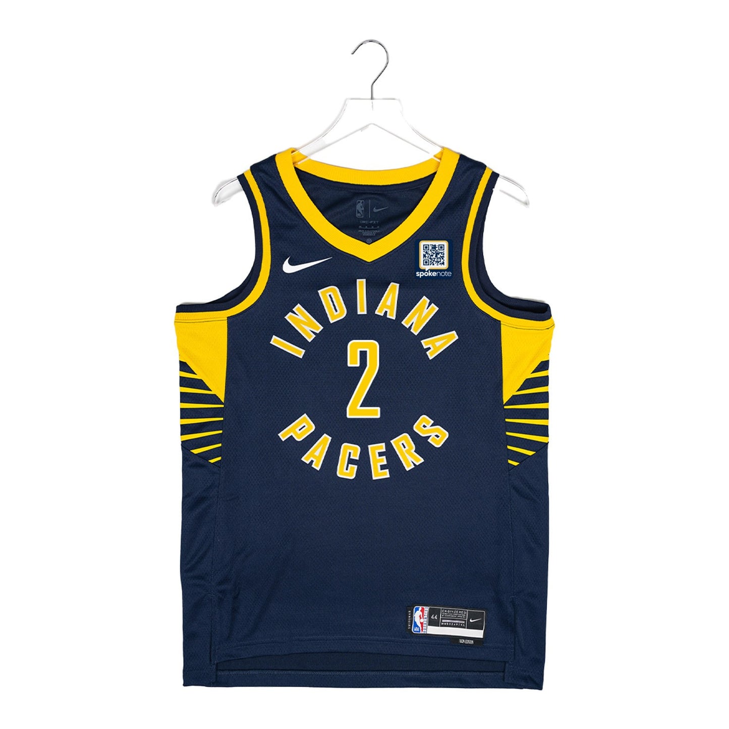 Andrew Nembhard Indiana Pacers 2025 Icon Swingman Jersey - Navy