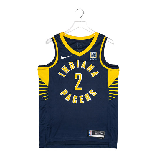Andrew Nembhard Indiana Pacers 2025 Icon Swingman Jersey - Navy