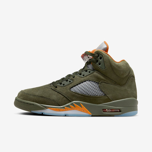 Men's Air Jordan 5 Olive Shoes