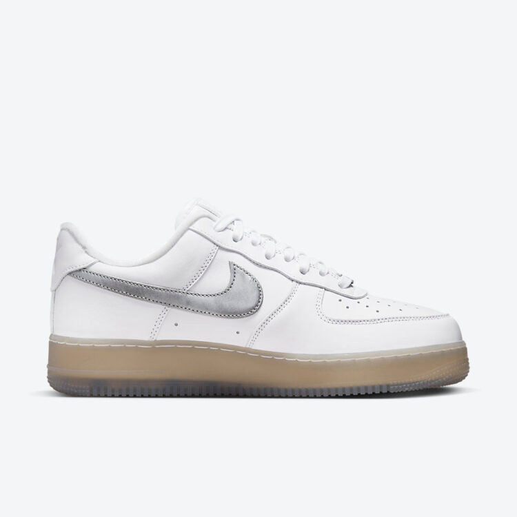 Men's Nike Air Force 1 Low 'White & Metallic' Shoes