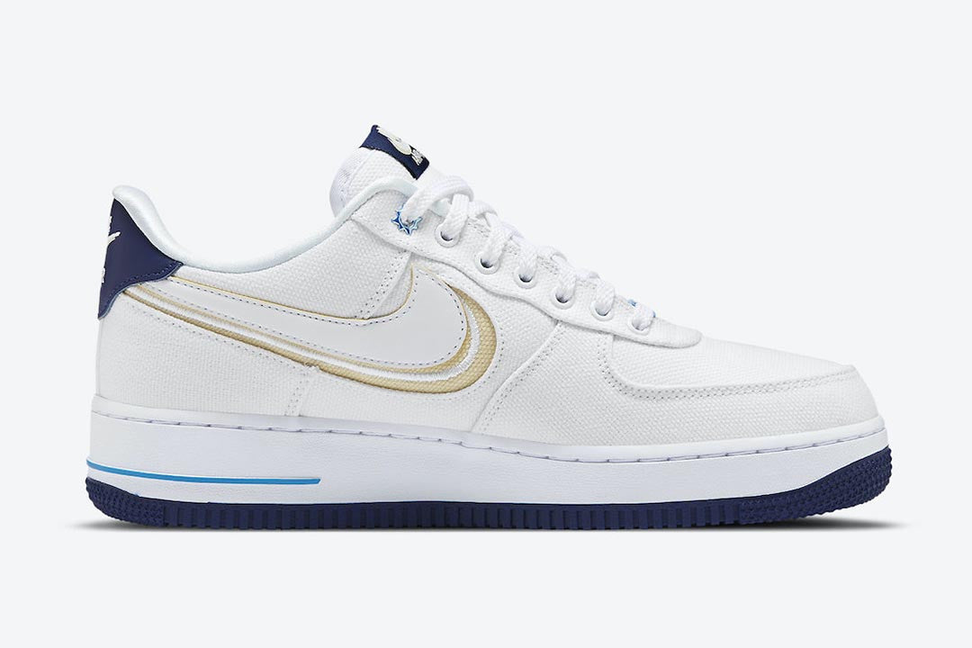 Men's Nike Air Force 1 Low 'White Canvas' Shoes