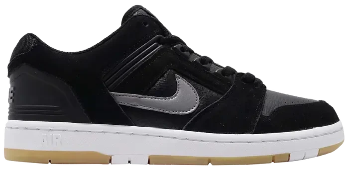 Men's Nike Air Force 2 Low 'Black Gum' Shoes